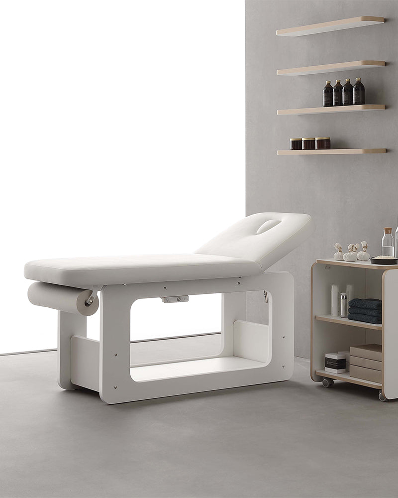 Creo - Table de massage blanche - Sans chauffage